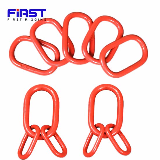 Forged/Welded Rigging Hardware G80/a-345/a-346/a-347 Plastic Spraying Alloy Steel European/Us Master Link Assembly for Lifting OEM/ODM