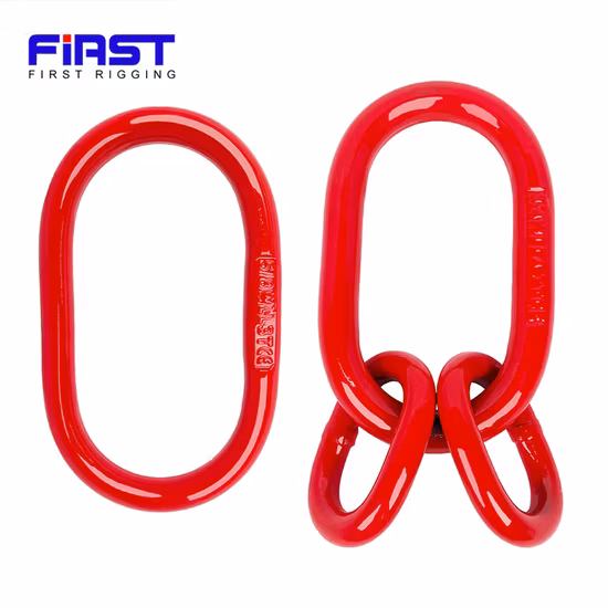Forged/Welded Rigging Hardware G80/a-345/a-346/a-347 Plastic Spraying Alloy Steel European/Us Master Link Assembly for Lifting OEM/ODM